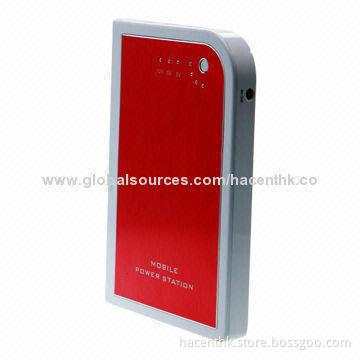 12,000mAh High-capacity Portable Battery Charger with 12V/2A Input